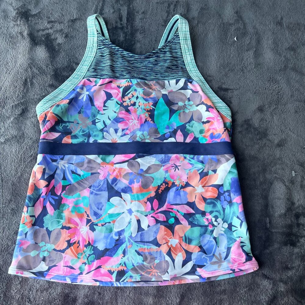 Athleta‎ Girls Surfs Up Tankini in Size XXL (16)
